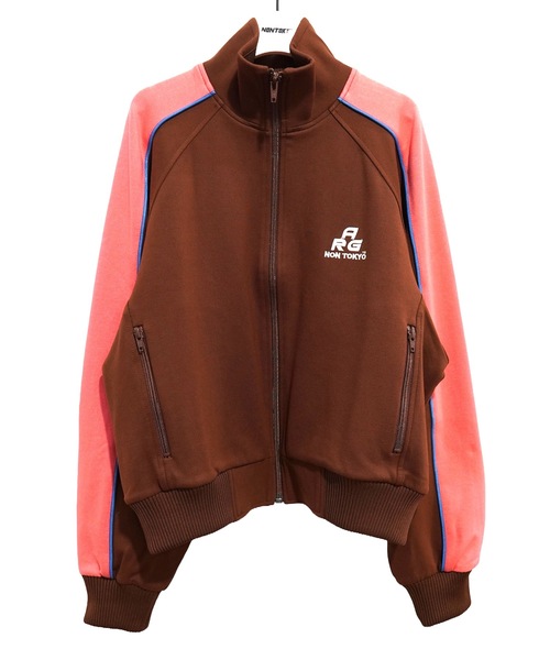 JERSEY BLOUSON NON TOKYO ノントーキョー NON TOKYO(ノントーキョー) JERSEY BLOUSON / BLACK×GREEN