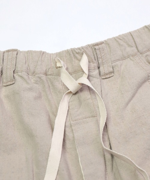 Brocante パンツ 「Brocante / ブロカント」 綿麻ワッシャー