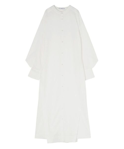 美品 アンスリード ダブルトライアングル タック シャツ ストライプ 大きめ UN3D.／アンスリード／W TRIANGLE TUCK SH／ダブルトライアングル