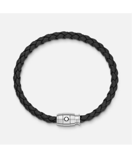 MONTBLANC（筆記具、時計） ブレスレット レザー スティール