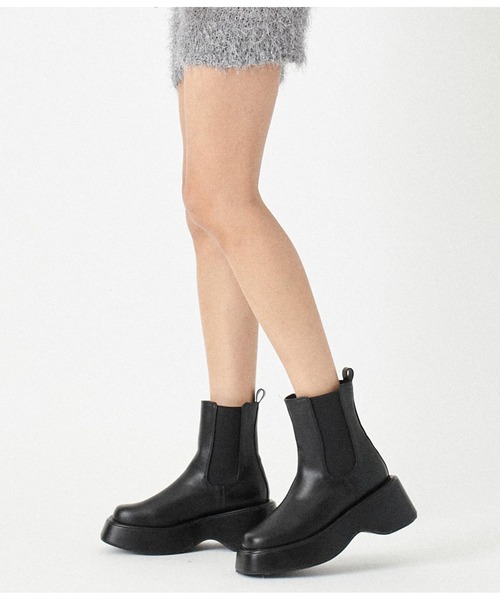 ANAP（アナップ） ブーツ サイドゴア厚底ブーツ レディース : ZOZOTOWN