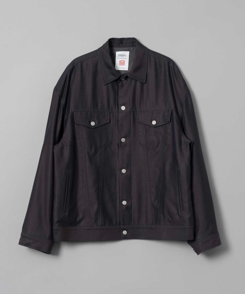 【完売品】【メゾンスペシャル】Lyocell Twill 3rd Jacket MAISON SPECIAL｜Lyocell Twill Chambray Prime-Over 3rd Jacket
