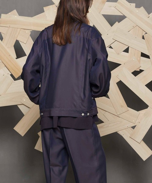MAISON SPECIAL ブルゾン アウター 「UNISEX」Lyocell Twill