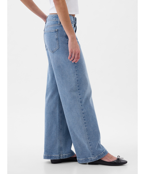 ジーンズ デニム デニムパンツ ローライズ ストライドデニム レディース | GAP | 04
