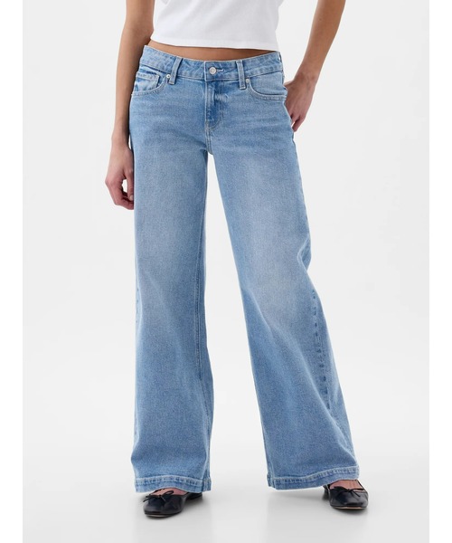 ジーンズ デニム デニムパンツ ローライズ ストライドデニム レディース | GAP | 03