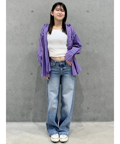 ジーンズ デニム デニムパンツ ローライズ ストライドデニム レディース | GAP | 09