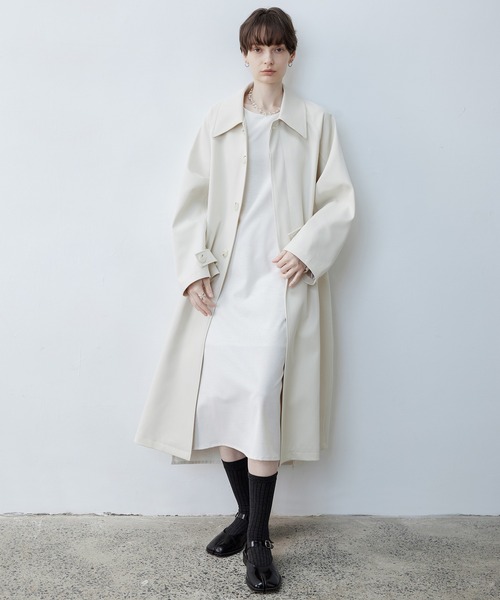 tageechita ワンピース 「tageechita」サイドスリット ノースリーブ