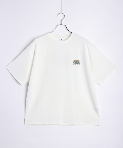 GERRY tシャツ 接触冷感とろみポンチ プリント 半袖Tシャツ