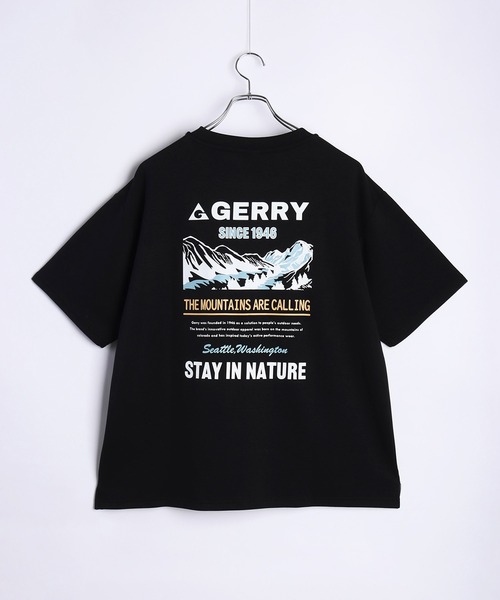 GERRY（ジェリー） tシャツ 接触冷感とろみポンチ プリント 半袖T