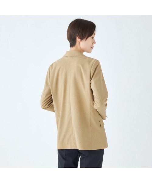 SUIT SELECT スーツ 「セットアップ対応」「おうちで洗える」4釦ダブル