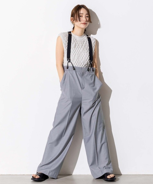 Gready Brilliant パンツ TRサス付きワイドパンツ レディース