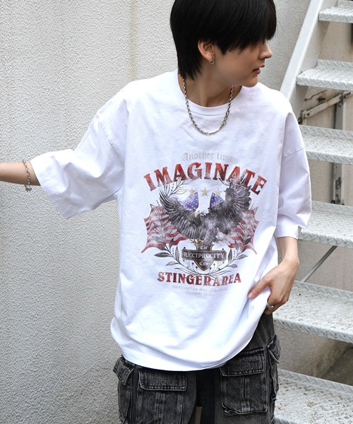 ちゃんみな　Tシャツ　Lサイズ　ヴィンテージ加工のピグメントボディ Amazon.co.jp: ちゃんみな Tシャツ Lサイズ BIJIN 美人 ロンT
