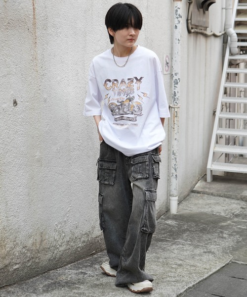 Confirm（コンファーム） tシャツ ヴィンテージライク ピグメント加工