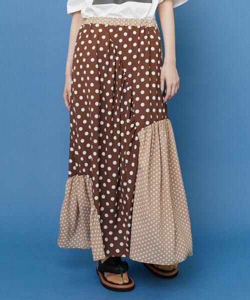 FRAPBOIS（フラボア） スカート ドレープドット スカート : ZOZOTOWN