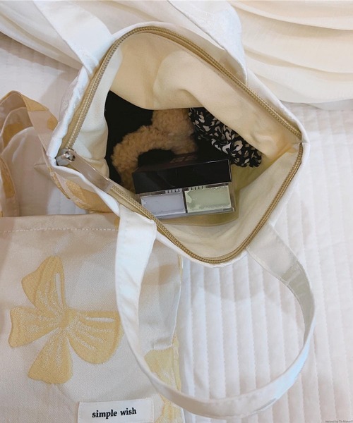 TONE SELECT GOODS トートバッグ Liaa/リボン ミニトートバッグ A18361