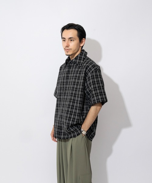 CITYSHOP ツイードシャツ シャツ ツイード メンズ レディース : ZOZOTOWN Yahoo!店 - 通販
