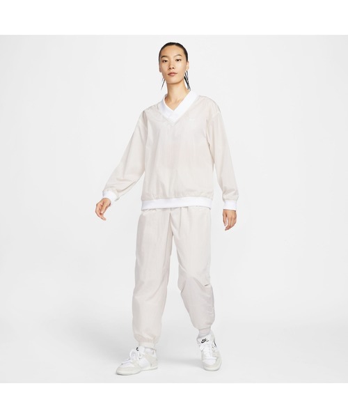NIKE ナイキ NSW エッセンシャル ウーブン UV Vネック L/S
