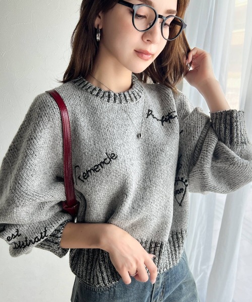 mily bilet ニット セーター 「mily bilet」 大人の個性派