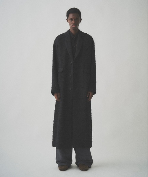 ユハJuha チェスターコート JUHA】STUDIOUS別注 BELTED OVER COAT（チェスターコート