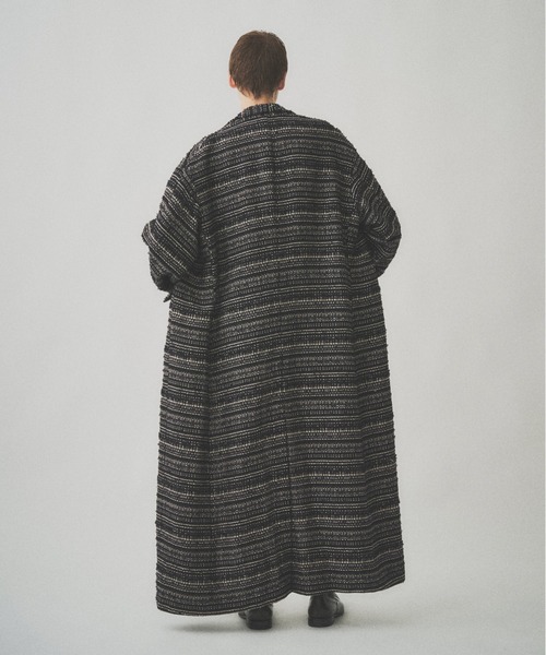 JUHA チェスターコート コート RIBBON BORDER CHESTER COAT
