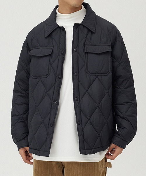 [Rest & Recreation] COLLAR DOWN JACKET ☆送料込☆ 正規激安 Rest&Recreation OVERSIZED (W)RR (全5色) ダウン