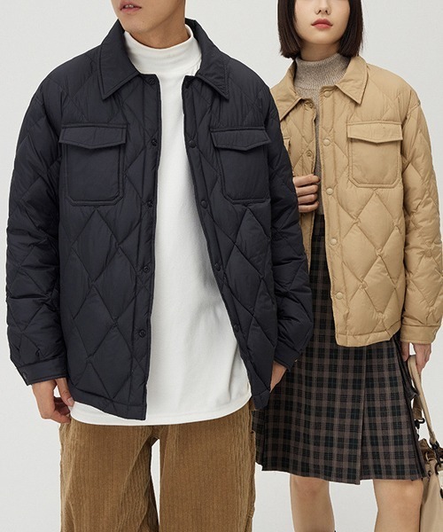 rehacer（レアセル） ダウンジャケット ダウン : Quilting Down Shirt