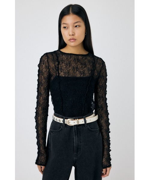 tシャツ PLUMPY LACE トップス レディース