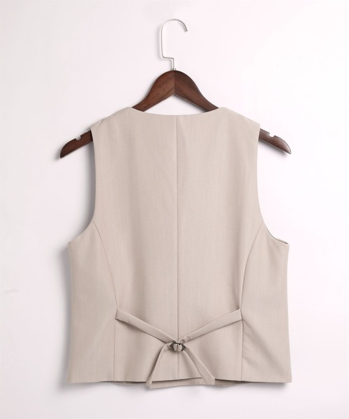 Loungedress ブラウン ダブルブレスト ベスト 楽天市場】【最短翌日届け】 ベスト TAION0032CW 体温 ダウン