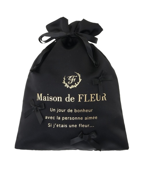 Maison de FLEUR（メゾンドフルール） ポーチ EC限定巾着 レディース