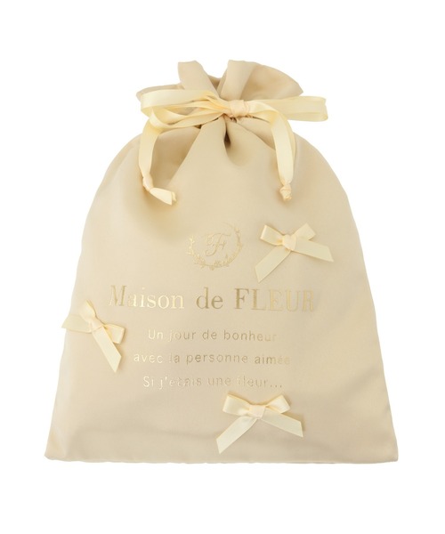 Maison de FLEUR（メゾンドフルール） ポーチ EC限定巾着 レディース