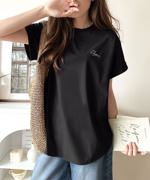 classicalelf tシャツ 着るUV！ひんやりバックファスナー