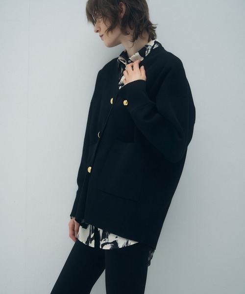 ADAM ET ROPE' カーディガン 「再入荷」・「サステナブル」ロゴ