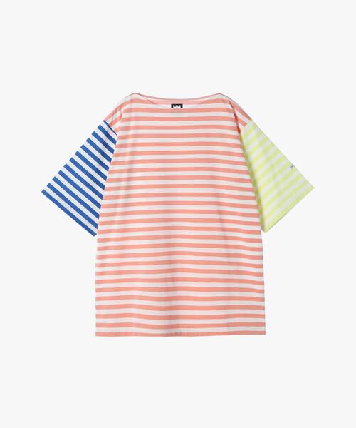tシャツ agnes b. x HELLY HANSEN ショートスリーブマリンボーダーティー（ユニセックス） レディース メンズ