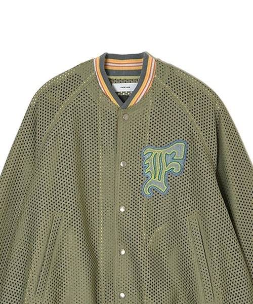 FACETASM メッシュスタジアムジャケット FACETASM/ファセッタズム MESH STADIUN JACKET メッシュ