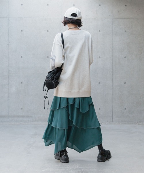 高評価アイテム PAGEBOY スカート ステッチプリーツフリルスカート : ZOZOTOWN カードダスその他