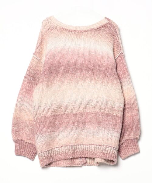 「Kastane」 ニットカーディガン FREE ピンク レディース_画像2