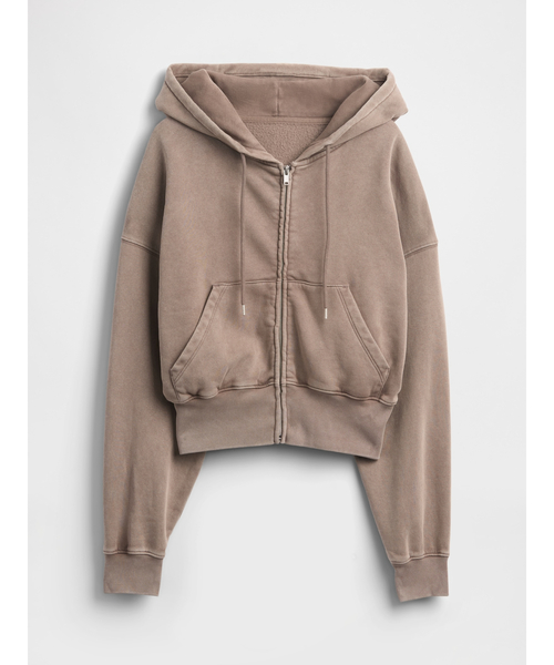 パーカー ジップパーカー レディース GAP パーカー ヴィンテージソフト ジップアップ ウェッジ