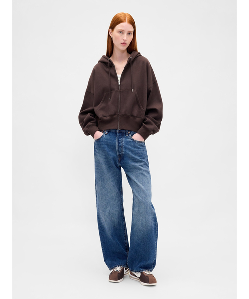 GAP フード付きピンクパーカー Lサイズ パーカー | Gap公式オンラインストア
