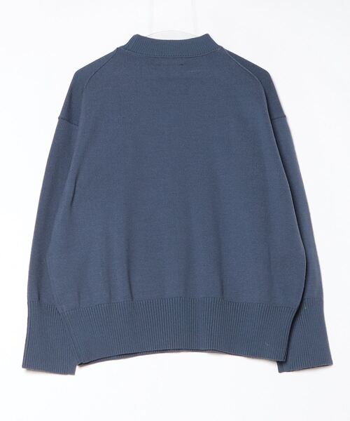 「human woman」 長袖ニット MEDIUM ブルー レディース_画像2