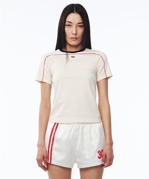 tシャツ Kijun/キジュン  Cycle Half Sleeve Top Tシャツ レディース