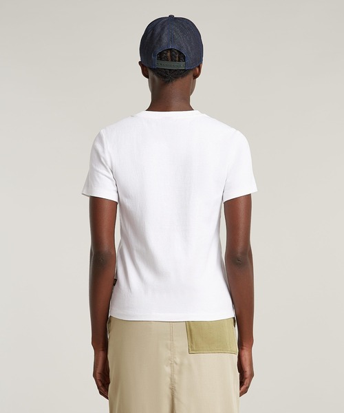 G-STAR RAW tシャツ EMBRO LOGO T-SHIRT/刺繍フロントロゴT