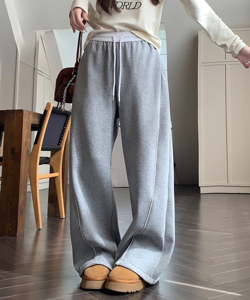 SpRay（スプレイ） スウェットパンツ ジャージ パイピングスウェット