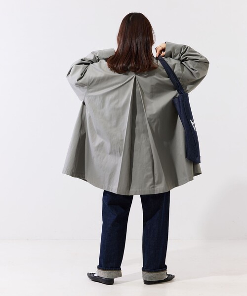 FREAK'S STORE グレー トレンチコート L FREAK'S STORE 「FREAK'S STORE」 トレンチコート フリ- グレー