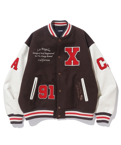 エクストララージ　スタジャン　サイズL XLARGE（エクストラ ラージ） スタジャン L ブラウン メンズ