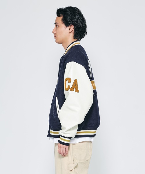 XLARGE（エクストラ ラージ） スタジャン L ブラウン メンズ