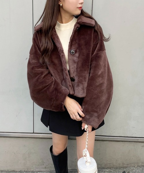 one after another NICE CLAUP 「one CLAUP」 ファーコート FREE