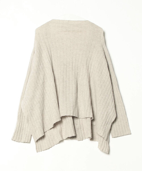 「SUNAOKUWAHARA」 ニットカーディガン M ベージュ レディース_画像2