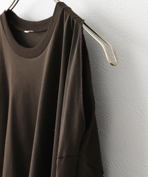 tシャツ Baserange/ベースレンジ PIN LONG SLEEVE TEE / TTPLS-RCR-AU25 レディース Baserange/ベースレンジ】PIN LONG SLEEVE TEE TTPLS-RCR-AU25の