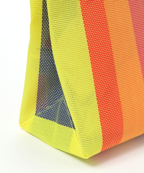 ストライプ柄トートバッグ LEPSIM トートバッグ マルチストライプトート 451456 レディース