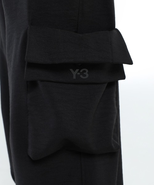 !!!リスグラシュー!!!　Y-3 ブラックカーゴパンツ Y-3 カーゴパンツ | ブラック | FARFETCH JP
